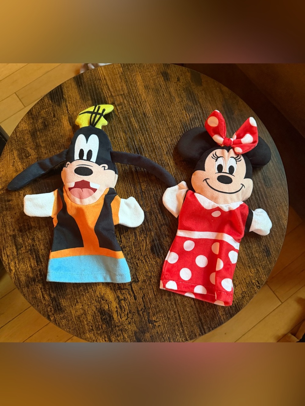 Disney Minnie Mouse & Goofy Hand Puppets